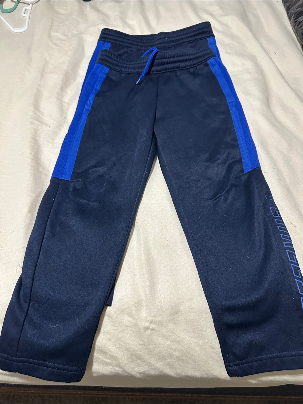 Old Navy Navy Joggers with Royal Blue Side Panels